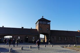Frá Varsjá Auschwitz og Krakow eins dags ferð með lest með sækja og sleppa