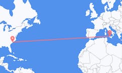美国出发地 默特尔比奇飞往美国目的地 巴勒莫的航班