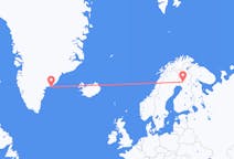 格陵兰出发地 库鲁苏克飞往格陵兰目的地 罗瓦涅米的航班