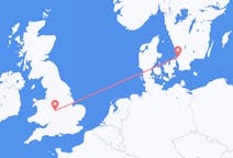 Flyreiser fra Ängelholm, Sverige til Birmingham, England
