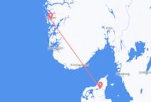 Flyg från Ålborg till Bergen