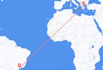 Flüge von São Paulo, Brasilien nach Volos, Griechenland