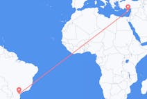 Flights from Curitiba to Larnaca