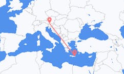 Flights from Klagenfurt, Austria to Sitia, Greece