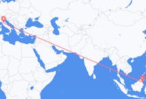 Flights from Tarakan, North Kalimantan, Indonesia to Florence, Italy