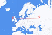 Flights from Kazan, Russia to Donegal, Ireland