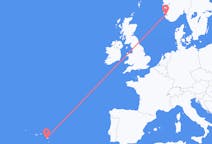 Flights from Stavanger to Ponta Delgada