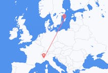 Flyg från Visby till Turin