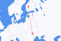 Loty z Jassy, Rumunia do Tampere, Finlandia
