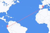 Flyrejser fra Santa Rosa Canton, Ecuador til Alicante, Spanien
