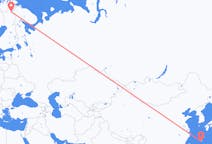 Flights from Okinawa Island, Japan to Ivalo, Finland