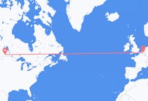 出发地 加拿大布兰登目的地 比利时布鲁塞尔-首都大区的航班