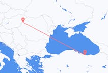 Vols depuis la ville d'Oradea vers la ville de Giresun