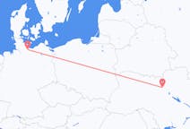 Flüge von der Stadt Kiew in die Stadt Lübeck