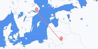 Flyreiser fra Sverige til Litauen
