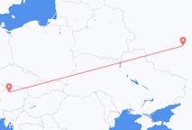 Vluchten van Lipetsk naar Linz