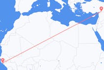 Flights from Bissau to Gaziantep