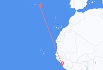 Flyg från Freetown, Sierra Leone till Santa Maria, Portugal