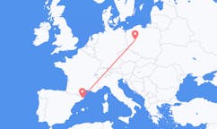 Flyg från Girona, Spanien till Poznan, Polen