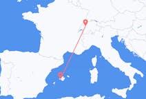 Flights from Palma de Mallorca, Spain to Bern, Switzerland