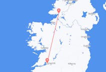 Fly fra Shannon, County Clare til Donegal