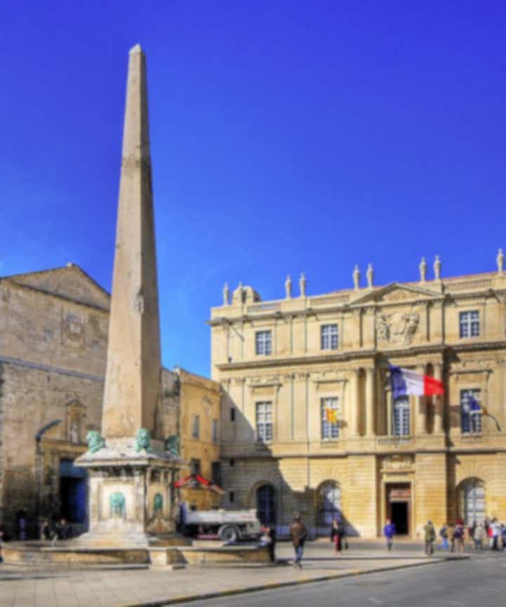 Gästhus i Arles i Frankrike