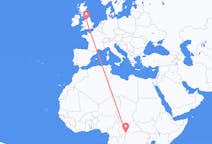 Flights from Bangui, Central African Republic to Manchester, England