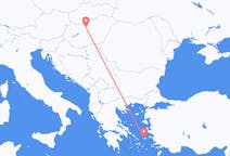 Flights from Icaria to Budapest