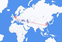 Flyreiser fra Shangrao, Kina til Mulhouse, Sveits