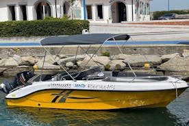 BOAT RENTAL - New, full optional, 7 persons, 4 unforgettable hours in Tropea