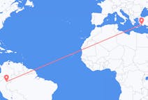 Flights from Iquitos, Peru to Dalaman, Turkey