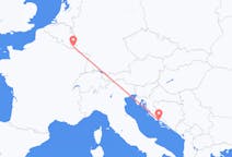 Flyreiser fra Split, til Luxemburg