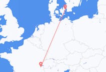Voli da Copenaghen, Danimarca a Ginevra, Svizzera