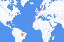 Flights from Brasília to Gothenburg
