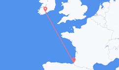 Flyg från Cork, Irland till Biarritz, Frankrike
