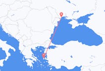 Vols depuis la ville d'Odessa vers la ville de Chios