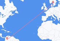 Flyreiser fra Villavicencio, Colombia til Göteborg, Sverige