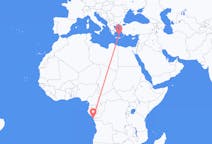 Flyrejser fra Pointe-Noire, Congo-Brazzaville til Santorini, Grækenland