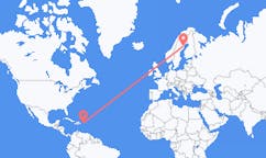 Flights from San Juan to Skellefteå