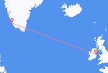Voli da Paamiut, Groenlandia a Dublino, Irlanda