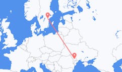 Vluchten van Norrköping naar Chisinau