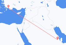 Flights from Hofuf, Saudi Arabia to Dalaman, Turkey