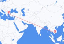 Flyrejser fra Ho Chi Minh-byen, Vietnam til Lemnos, Grækenland