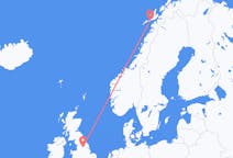 Flights from Svolvær, Norway to Leeds, the United Kingdom