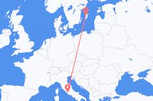 Flyrejser fra Visby til Rom