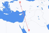 Flights from Al-`Ula to Ankara