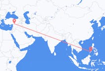 Flights from Puerto Princesa, Philippines to Gaziantep, Turkey