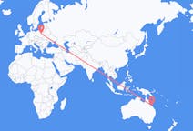 Flyrejser fra Mackay, Australien til Warszawa, Australien