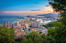 Hostels in the city of Malaga, Spain