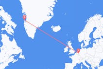 Flyrejser fra Maastricht, Holland til Aasiaat, Grønland